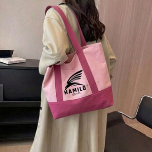 Sac fourre-tout en toile personnalisé écologique avec logo numérique/soyeux/par transfert thermique/broderie – Cadeau d'entreprise promotionnel, taille personnalisable - Product Image 2