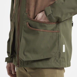 Gilet de tir personnalisé pour homme en softshell Gamekeeper, respirant, en velours côtelé pour le tir au pigeon et au clay en hiver - Product Image 5