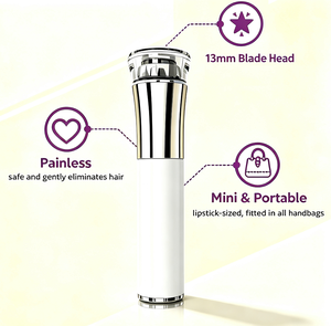 Facial Hair Removal for Women Painless Electric Face Hair Remover Face Shaver <b>Razor</b> & Trimmer - Product Image 6