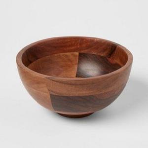 Tazones de Madera de la Mejor Calidad, Tazón de Servir de Madera Natural para Vajilla de Cocina, para Hoteles, Hogar, Sopas, Tazón de Madera - Product Image 1