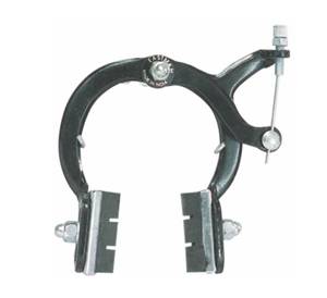 Ensemble de freins à étrier latéraux pour vélo de route avec plaquettes et ajusteur de câble, frein de jante de vélo avec plaquettes de frein - Product Image 2