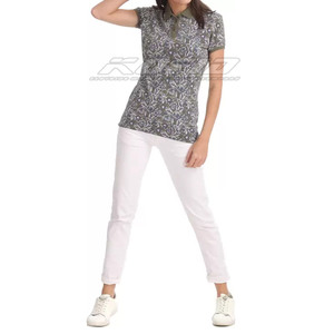Camisetas Polo para Mujer, Ligeras, de Secado Rápido, Manga Corta, Corte Ajustado, para Gimnasio, Entrenamiento, Running, Fitness, Uso Casual - Product Image 2