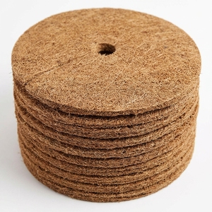 แผ่นใยมะพร้าวสำหรับปลูกไมโครกรีน ขนาด 7.5x5.25 นิ้ว แบบตัดสำเร็จ แพ็ค 20 แผ่น วัสดุคลุมดินสำหรับสวนแบบยั่งยืน ประหยัดพื้นที่ - Product Image 3