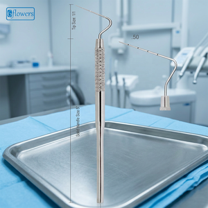 Instrumento Dental de Relleno de Calidad Premium, Instrumento Dental Manual de Acero Inoxidable, Tamaño 1/1, Mango Sólido de 5 Pulgadas, Clase I - Product Image 3