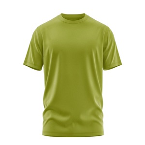 T-shirt décontracté pour homme en jersey, 100% coton, col rond, manches courtes, séchage rapide et respirant, logo personnalisé, prix de gros - Product Image 6