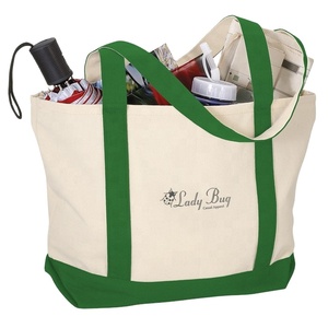 Bolsas de lona-Promocional y uso en la playa Correa de hombro de tamaño mediano ecológica Pedido al por mayor para compras de comestibles reutilizables - Product Image 1