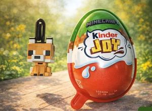 Set de Huevos Sorpresa Minecraft 2026 de Kinderr Joy, Dulces de Chocolate con Figuras Coleccionables, Regalo para Niños, Paquete al por Mayor - Product Image 2
