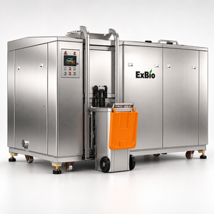 Motor de Alta Resistencia de 10 HP de Acero Inoxidable para Máquina de Reciclaje de Residuos Orgánicos, para Servicio de Alimentos en Cafeterías y Resorts, Funcionamiento con Bajo Olor - Product Image 1