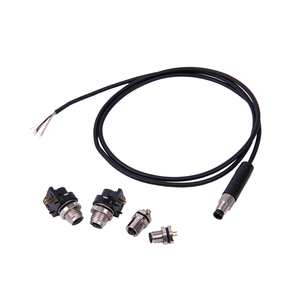 Connecteur Circulaire OEM/ODM M5 en Laiton, Contact IP67, 60V 1A, Boîtier en Alliage de Zinc, Fournisseur Direct du Fabricant - Product Image 2