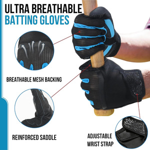 Gants de frappe de baseball, équipement sportif durable pour les passionnés de baseball - Product Image 4