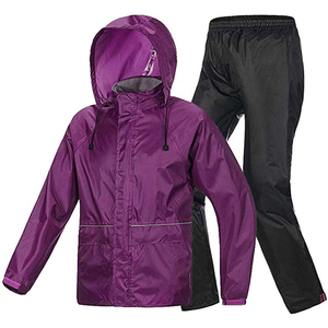 Traje Impermeable Plegable, Conjunto de Chaqueta y Pantalones para Lluvia, Venta al por Mayor, Traje de Protección contra Lluvia Intensa, Traje Impermeable para Exteriores - Product Image 6