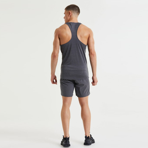 Débardeur de sport confortable en coton et bambou, doux et extensible, avec découpes profondes aux bras, sans manches, personnalisable, OEM, marque privée, fabricant d'usine - Product Image 6