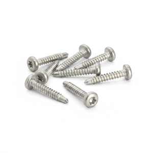 PDC <b>Pan</b> Head Stainless Steel (304/316/410) Self-Drilling Screws Class 8 Grade Natural Finish Metric Inch Phillips Drive Standard - Product Image 1