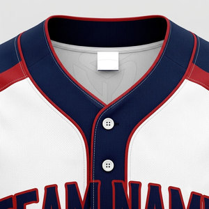 <b>Athletic</b> Baseball Uniform For Men Front Jersey And Matching Pants Custom Printed Sports Apparel For Teams And Training Sessions - Product Image 6