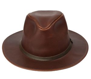 Gorra de Cuero a la Moda que Realza el Estilo Personal para Ropa Urbana, Viajes y Coordinación de Atuendos Diarios - Product Image 3