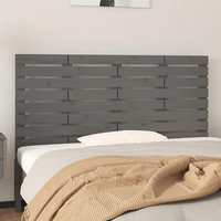 Tête de lit réglable et éclairée en pin noir, taille King Size, pour artisanat de sculpture sur bois Smart Art, idéale pour mobilier de chambre d'appartement