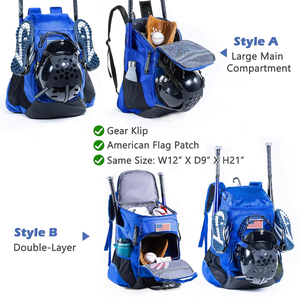 Wholesale High Quality Customized Waterproof Breathable Sports Baseball <b>Backpack</b> with Sublimation Printing for Outdoor <b>Training</b> - Product Image 6