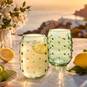 Verres à cocktail transparents en borosilicate faits à la main de 280 ml, sans plomb, coupe Martini, verres à margarita, verrerie de bar réutilisable en gros - Product Image 5