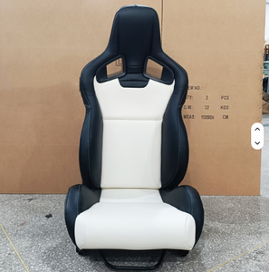 เบาะนั่งรถแข่งหนังคุณภาพสูงแบบปรับได้สำหรับรถยนต์ทุกประเภท - Product Image 1