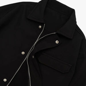 OEM Custom Nylon Coaches <b>Jacket</b> Men's <b>Lightweight</b> Waterproof Windbreaker Turn Collar Mesh Lined Streetwear Wholesale Zipper - Product Image 5