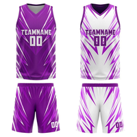 Tenues de basketball personnalisées respirantes en nylon et cachemire pour hommes, ensembles de maillots pour clubs et équipes universitaires, séchage rapide, pour adultes