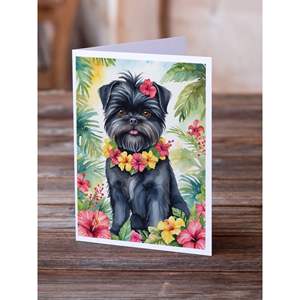 Affenscher luau การ์ดอวยพรบรรจุ8ใบ A7แปลกขนาด5x7พร้อมซอง - Product Image 2