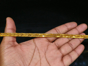 9 Yards Woven Metallic Gold <b>Braid</b> Ribbon Lace Trim Embellishment Border for Crafting & Sewing Custom Made Cloth <b>Accessories</b> - Product Image 2