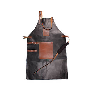 Tablier de Barbier en Cuir Personnalisé pour Salon de Coiffure – Vente en Gros - Product Image 2