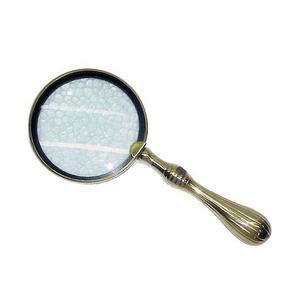 Lupa Color bronce Buena calidad Ojo de cristal Artesanía India Nuevo diseño 2025 Metal Vintage Venta al por mayor Diseño de aspecto antiguo - Product Image 2