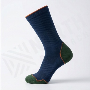 Custom Moisture Wicking Alpaca <b>Wool</b> <b>Socks</b> Crew Sports Running Men <b>Women</b> Thermal Warm Breathable Outdoor Hiking Customized Color - Product Image 3