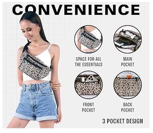 Sac banane imprimé camouflage en cuir véritable 50-70L, imperméable, décontracté, pour activités de plein air, course, randonnée, voyage - Product Image 3