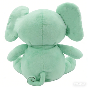 Peluche de beagle tricolor personalizado con cuello azul, peluche de beagle con orejas largas y suaves. - Product Image 5