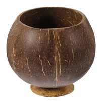 Tasse à café artisanale en noix de coco, fabriquée à partir de matériaux naturels, multifonctionnelle, adaptée à diverses boissons