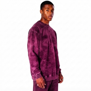 Nueva Llegada, Sudaderas de Invierno para Hombre, Lavado Ácido, 100% Algodón, Felpa, Ecológicas, Transpirables, Corte Regular, Casuales, Servicio OEM ODM - Product Image 2