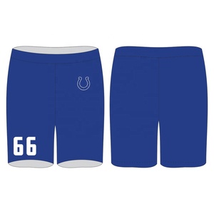 ชุดยูนิฟอร์ม Colts Custom 7v7 สีน้ำเงิน เสื้อกล้ามแขนกุดพร้อมกางเกงขาสั้น พิมพ์ลายแบบ Sublimated ระบายเหงื่อได้ดี ทรงสปอร์ต - Product Image 4