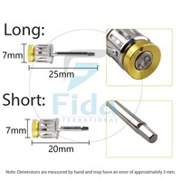 Kit de Llaves de Trinquete de Torque Manual Fida para Odontología, Kit Quirúrgico Protésico Universal, Reutilizable y Profesional