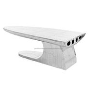 Table basse de style aviateur de qualité supérieure avec tiroir pour le rangement et le salon en bois Table basse à prix abordable Meubles 2024