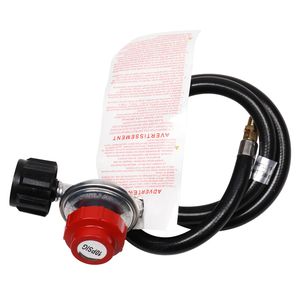 Supporto per Fornello da Esterno 13*32 Pollici in Ferro e Alluminio Nero Rotondo con Treppiede e Friggitrice a Gas Argento per Cucina all'Aperto - Product Image 6