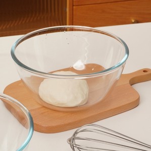 Ensemble de bols de service en verre poli écologiques, bols à salade en verre transparent en gros, fournisseur de vaisselle pour fêtes - Product Image 5