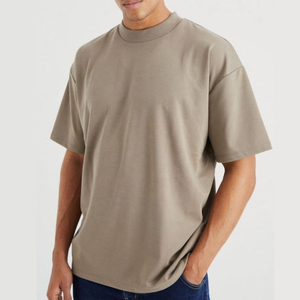 เสื้อยืดผู้ชายผ้าฝ้าย 100% น้ำหนัก 180 กรัม ทรงโอเวอร์ไซส์ ผ้าถักเนื้อแน่น ระบายอากาศได้ดี ไม่เป็นขุย ทรงหลวม สไตล์สตรีทแวร์ - Product Image 1