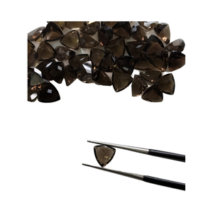 Esmeralda Sintética de 7MM, Corte Trillón, con Cambio de Color, de la Mejor Calidad, Gema Suelta para Joyería - Product Image 2