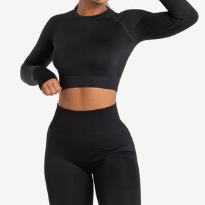 Conjunto de Yoga para Mujer de Última Moda y Alta Demanda, Diseño Personalizado con Logotipo, Tallas Grandes, Diferentes Colores, Venta al Por Mayor - Product Image 6