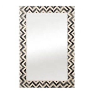 Antique Bone Inlay Wall Framed <b>Mirror</b> High Quality Stylish Home Decor Living Room Bathroom Wedding Directly Handmade - Product Image 4