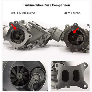 ชุดเทอร์โบชาร์จเจอร์ลูกปืนแบบ Longitudinal รุ่น EA38R 400Z IS38 IS20 VAG EA888 GEN3 สำหรับ Audi พร้อมใบพัดบีลเล็ตคอมเพรสเซอร์ ขนาด 2.0 - Product Image 6