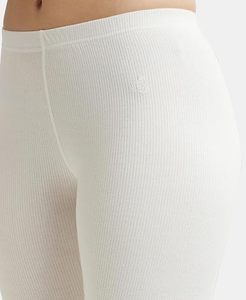 Women High Waist <b>Black</b> <b>Leggings</b> Slim Fit Knitted Cotton Winter Casual Solid Color Breathable Quick Dry Thermal Vintage Crop - Product Image 5