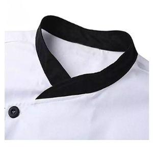 Uniforme de chef unisexe, uniformes de cuisine de restaurant, veste de chef respirante, veste de chef en coton de haute qualité personnalisable - Product Image 4