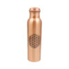 Eco-Friendly <b>Copper</b> Peacock Blossom Water <b>Bottle</b> Traditional Luxury Design - Product Image 5