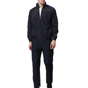 Custom High Quality Winter Plus Size Printed Zipper Sweatsuit Jogging Track Set Polyester/Cotton Fleece Mens <b>Tracksuit</b> - Product Image 1