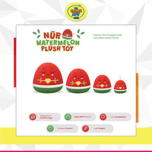 Exportador Mundial que Vende Cojines Súper Suaves y Económicos de 20 cm, Peluche de Sandía, Regalos Islámicos para Eid y Ramadán - Product Image 5