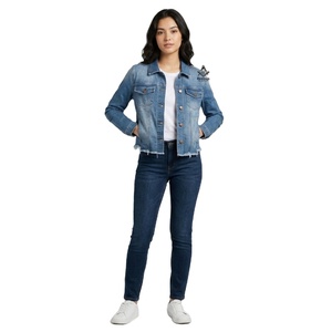 Heritage Masonic Regalia Cotton Embroidered Denim <b>Jacket</b> Sorority High Quality Sigma Greek Apparel Theta <b>Women</b> Jeans <b>Jackets</b> - Product Image 1